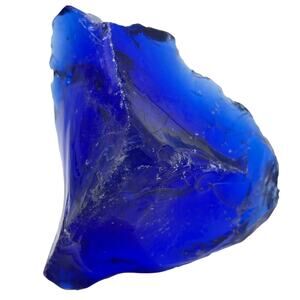 Cobalt Blue Translucent Art Glass Cullet #5L135